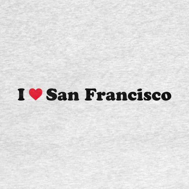 I Love San Francisco by Novel_Designs